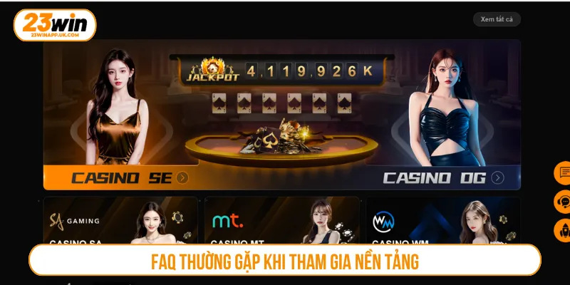 23WIN giải đáp các thắc mắc của hội viên khi tham gia