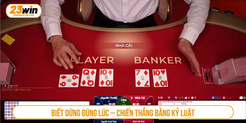 Biết dừng đúng lúc – chiến thắng bằng kỷ luật