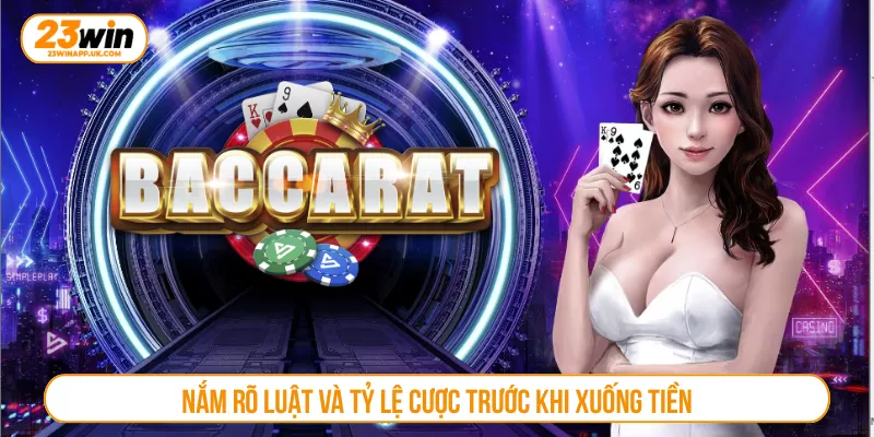 Nắm rõ luật và tỷ lệ cược trước khi xuống tiền