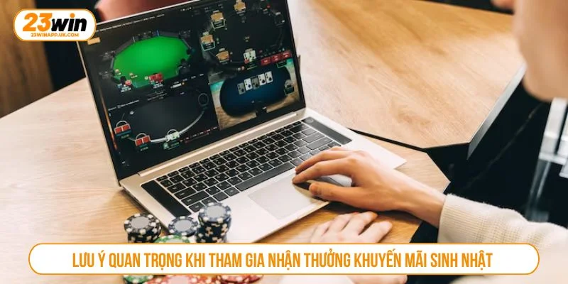 Người chơi cần tuân thủ đầy đủ điều kiện khuyến mãi tại 23WIN