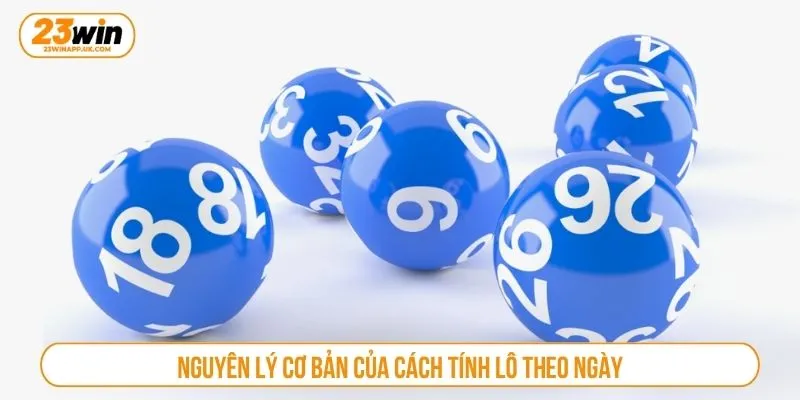 Nguyên lý cơ bản của cách tính lô theo ngày