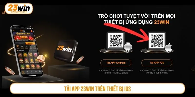 Tải app 23WIN trên thiết bị iOS